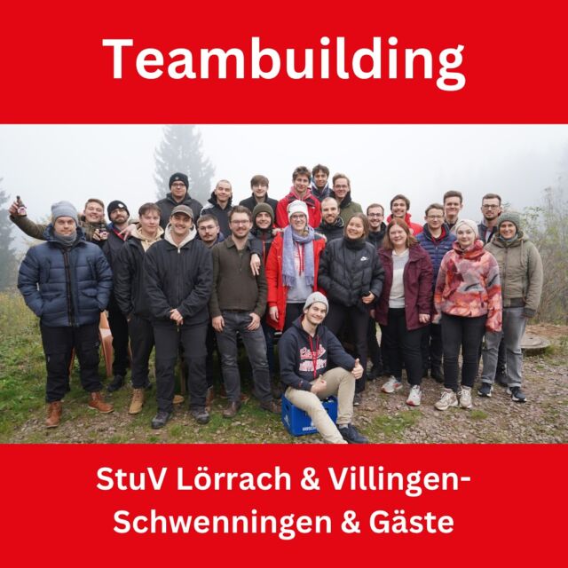 Teambuilding-Wochenende der StuV Lörrach und Villingen-Schwenningen – und wir waren dabei! 🎉

Ein unvergessliches Wochenende liegt hinter uns, bei dem wir gemeinsam mit der StuV aus Lörrach und Villingen-Schwenningen in den Schwarzwald nach Furtwangen gereist sind, um den Teamgeist zu stärken und neue Freundschaften zu knüpfen. 🌲✨

Freitag: Die Anreise führte uns mitten in die Natur! Angekommen, haben wir den Abend entspannt bei Pizza, Sternenhimmel und Lagerfeuer ausklingen lassen. Die perfekte Gelegenheit, um anzukommen und erste Gespräche zu führen. 🍕🌌🔥

Samstag: Ein Tag voller produktiver Gespräche über StuV-Themen und gemeinsamer Ideenfindung für kommende Projekte! Am Nachmittag stand dann eine lustige Bierwanderung auf dem Plan – ein Highlight, das nicht nur für gute Stimmung, sondern auch für einen tollen Austausch gesorgt hat. 🍻🥾

Sonntag: Nach einem intensiven Wochenende ließen wir es am letzten Tag entspannt angehen und waren gemeinsam in der Therme. 🚿

Es war großartig, die StuV-Community aus Lörrach und Villingen-Schwenningen besser kennenzulernen und gemeinsam an unseren Visionen für die Zukunft zu arbeiten. Danke an alle, die dabei waren und dieses Wochenende so besonders gemacht haben! 💙💪

#stuvkarlsruhe #stuvloerrach #stuvvs #teambuilding